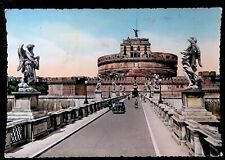 Cartolina roma castel usato  Italia