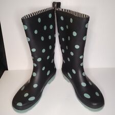 Grey spotty wellies for sale  BRENTWOOD