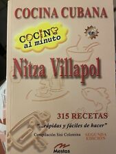 COCINA AL MINUTO/ COCINA CUBANA / NITZA VILLAPOL / COMPILACIONES SISI COLOMINA, usado segunda mano  Embacar hacia Argentina