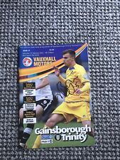 Signed gainsborough trinity for sale  Birmingham