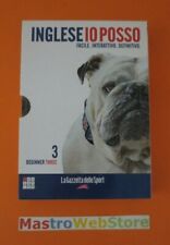 INGLESE IO POSSO - VOLUME 3 - BEGINNER THREE - DVD + CD + LIBRO [dv48] usato  Anguillara Sabazia