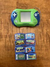 Used, Green Leapfrog Leapster 2 Handheld Learning Game System With 8 Games WORKS for sale  Shipping to South Africa