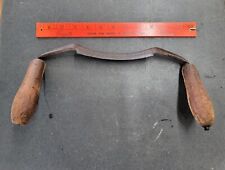 ANTIQUE Tools ROUNDING Drawknife Vintage Woodworking Spokeshave 6" SUPERIOR ☆USA, used for sale  Shipping to Canada