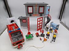 Playmobil feuerwehrstation 502 gebraucht kaufen  Tarp