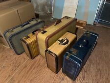 Vintage tweed suitcases for sale  Fleetwood