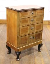 Antique style inlaid chest of 4 drawers for sale  Shipping to South Africa