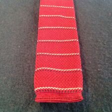 Cravate plate tricot d'occasion  Le Péage-de-Roussillon