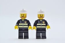 Używany, LEGO 2 x Figurka Minifigurka Miasto Miasto Straż pożarna Fire Reflective Stripes cty0022 na sprzedaż  Wysyłka do Poland