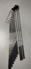 MacGregor Golden Bear Round Sole Set (D,3W,5W,3-9,P) Right Handed RH for sale  Shipping to South Africa