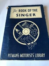 Book singer pitmans for sale  KETTERING