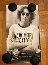 Póster promocional de Bob Gruen firmado y fechado de los años de Nueva York de John Lennon segunda mano  Embacar hacia Argentina