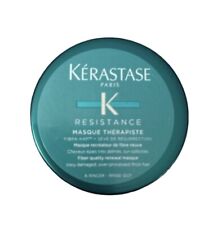 Usado, Máscara de resistencia KERASTASE terapeuta muy dañada sobre cabello procesado 2,55 oz segunda mano  Embacar hacia Argentina