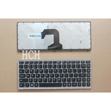 Teclado prata para notebook Lenovo Ideapad S400 S400T S400u S300 S405 M30-70 EUA, usado comprar usado  Enviando para Brazil