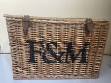 Fortnum & Mason Hamper Basket Empty, used for sale  Shipping to South Africa