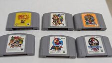 Lote de 6 jogos Nintendo 64 testados no Japão Mario Party 1/3, Kart, 64, Smash Bros  comprar usado  Enviando para Brazil