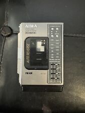 Reproductor de casete Walkman estéreo AM/FM Aiwa HS-T700 de colección con paquete de baterías NECESITA CINTURONES segunda mano  Embacar hacia Argentina