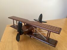 Wooden aeroplane ornament for sale  DUNGANNON