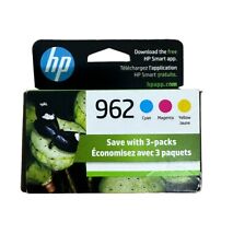 Cartucho de tinta HP 962 (paquete de 3) caduca 12/25 NUEVO caja abierta. 3YPOOAN OfficeJetPro segunda mano  Embacar hacia Argentina