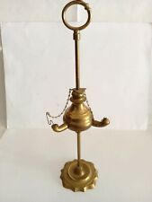 lampada olio ottone in vendita usato  Foggia