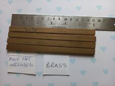 Brass cuts four for sale  BILSTON