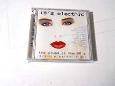 CD "IT'S ELECTRIC THE SOUND OF THE 80'S" CD 18 TRACKS ULTRAVOX DURAN DURAN MOROD, usado comprar usado  Enviando para Brazil