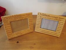 Wooden picture frame for sale  Pittsville