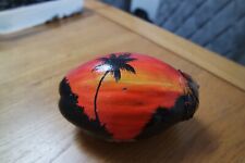Hand painted coconut for sale  BROADSTONE