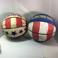 Lot of 2 Harlem Globetrotters Signed Basketballs Autographs Unknown for sale  Shipping to Canada