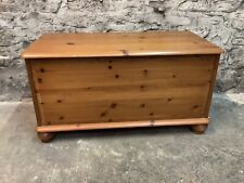 Pine wooden chest for sale  STROUD