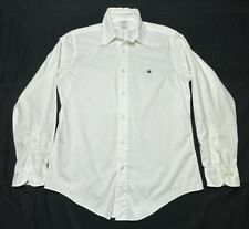 Brooks Brothers 1818 Regent Men's Long Sleeve White Emblem Button Up Shirt-Sz M, used for sale  Shipping to South Africa