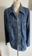 vintage wrangler denim shirt for sale  HADDINGTON