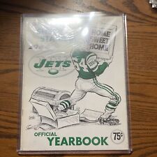 Anuario oficial de fútbol americano de los New York Jets 1964 LEE POR FAVOR segunda mano  Embacar hacia Argentina