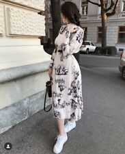 Zara Disney Stories Bambi Sweter Szkic Midi Rozciągliwa sukienka Rozmiar S/M/L na sprzedaż  PL