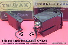 Takamine TriAx Pickup to CTP3 CTP2 CTP1 CT4DX PreAmp Connect Cable Hard to Find! for sale  Shipping to South Africa