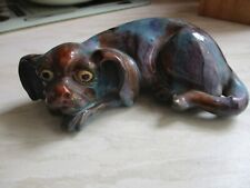 Pottery dog figurine for sale  SOUTHSEA