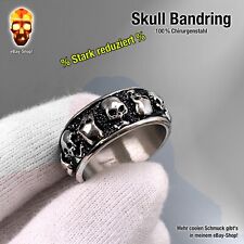 Skull ring edelstahl gebraucht kaufen  München