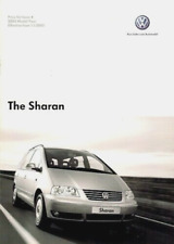 Volkswagen sharan specificatio for sale  UK