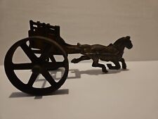 Usado, Carrinho de ferro fundido antigo/antigo puxado por cavalo único - Veja fotos comprar usado  Enviando para Brazil
