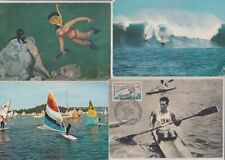 Postales vintage de deportes acuáticos 118 en su mayoría anteriores a 1970 (L5806) segunda mano  Embacar hacia Argentina