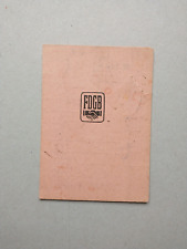 Ausweis fdgb 1962 gebraucht kaufen  Göttingen