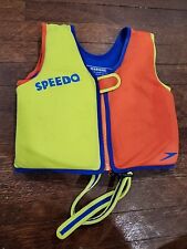 Used, Speedo Kids Swimming Boating Life Jacket 4 To 6 Years  45 To 60 Lbs for sale  Shipping to South Africa