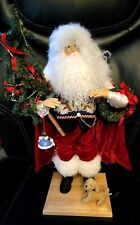 Lynn Haney Santa Signed 10 Inch Tall Beautiful Dressed For The Holiday 2003 for sale  Downers Grove