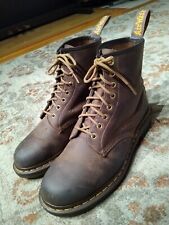 Usado, DR MARTENS AIR WAIR COURO MARROM 8 ILHÓS BOTAS DE TORNOZELO COM CADARÇO #1460 MASCULINAS 10 comprar usado  Enviando para Brazil