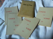 French vintage menus d'occasion  Montpellier-