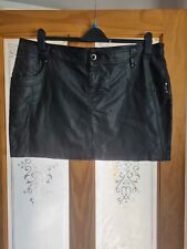 Black pvc skirt for sale  SOUTH SHIELDS