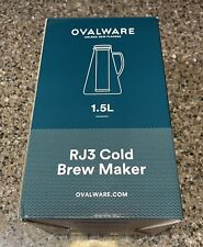 RJ3 6 xícara de ovala hermética cold brew gelada cafeteira 1.5l + chaleira gelada comprar usado  Enviando para Brazil