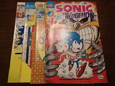 Sonic the Headgehog edições originais 1, 3, 7 e 9 (Archie Series 1993) comprar usado  Enviando para Brazil