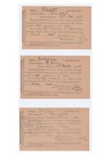 Used, boer war Transvaal Potchefstroom daily army camp and church  attendance records for sale  Shipping to South Africa