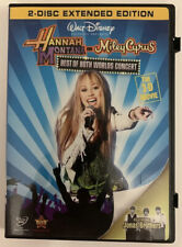 Hannah Montana Miley Cyrus: Best of Both Worlds Concert (DVD, 2008, zestaw 2 płyt, na sprzedaż  Wysyłka do Poland