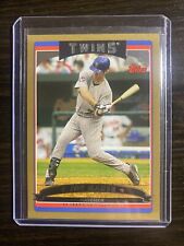 Joe Mauer Minnesota Twins 2006 Topps Gold #55 Ser. #d/2006 NoMt-Mt segunda mano  Embacar hacia Argentina